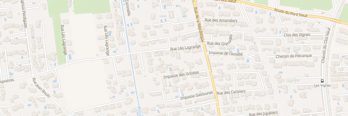 Plan du 87 Rue Léo Lagrange à Morières-lès-Avignon