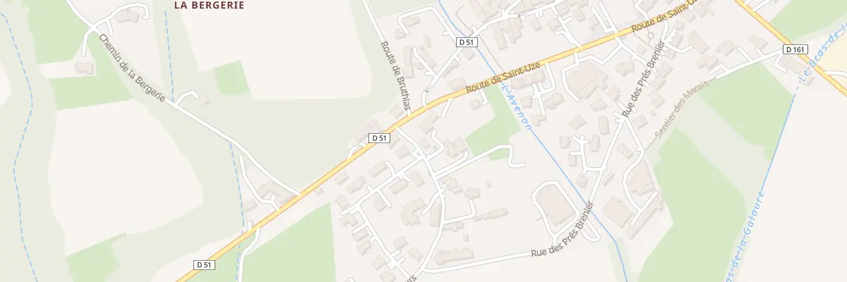 Plan du 45 Rte des Tours à Saint-Jean-de-Galaure