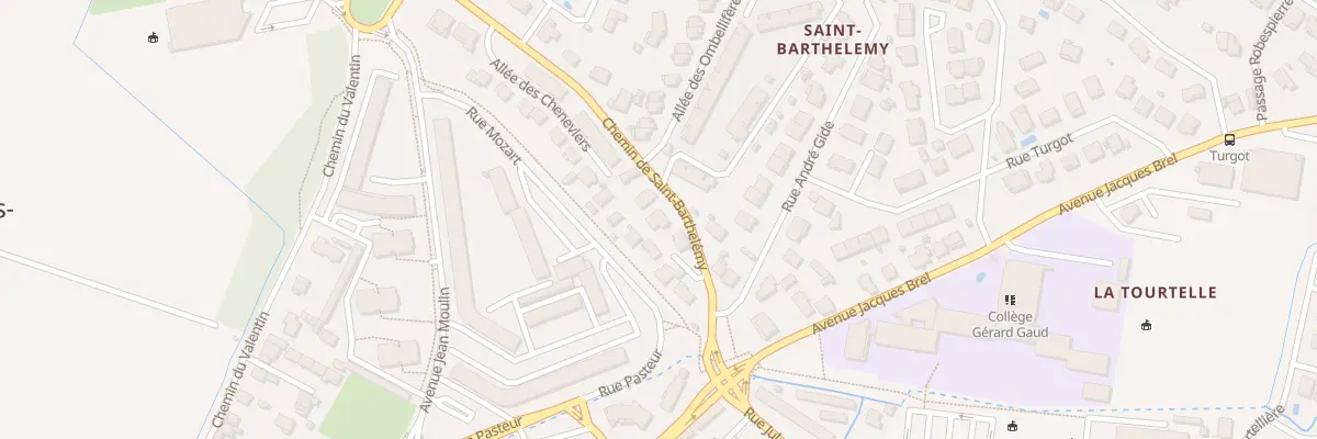 Plan du 11 Che de Saint Barthelemy à Bourg-lès-Valence