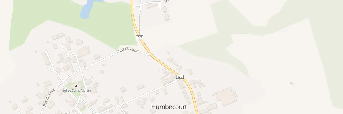 Plan du 48 Rue du Gen de Gaulle à Humbécourt