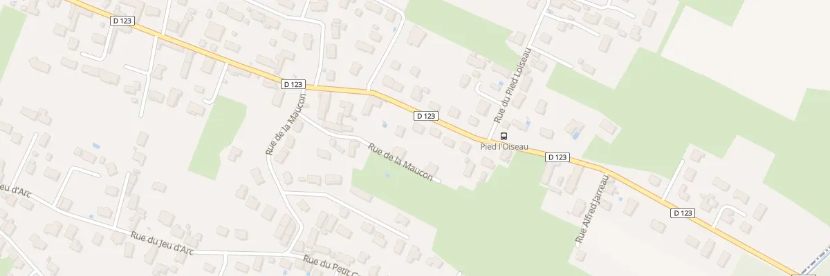 Plan du 38 Rue Alfred Jarreau à Saint-Marcel