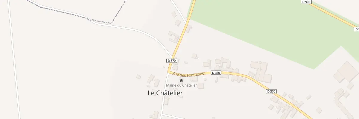 Plan du 15 Rue des Fontaines au Châtelier