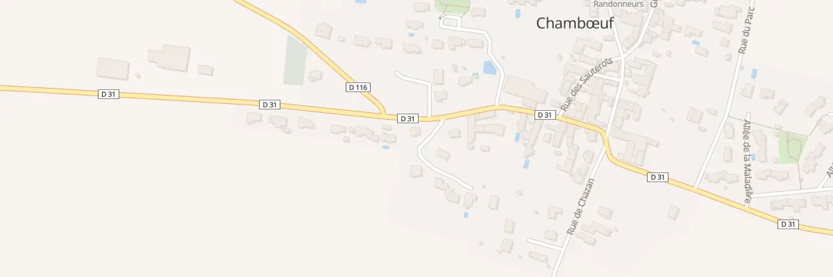 Plan du 27 Rue des Nouroys à Chambœuf