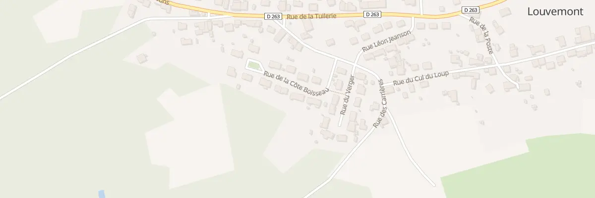 Plan du 3 Rue de la Cote Boisseau à Louvemont