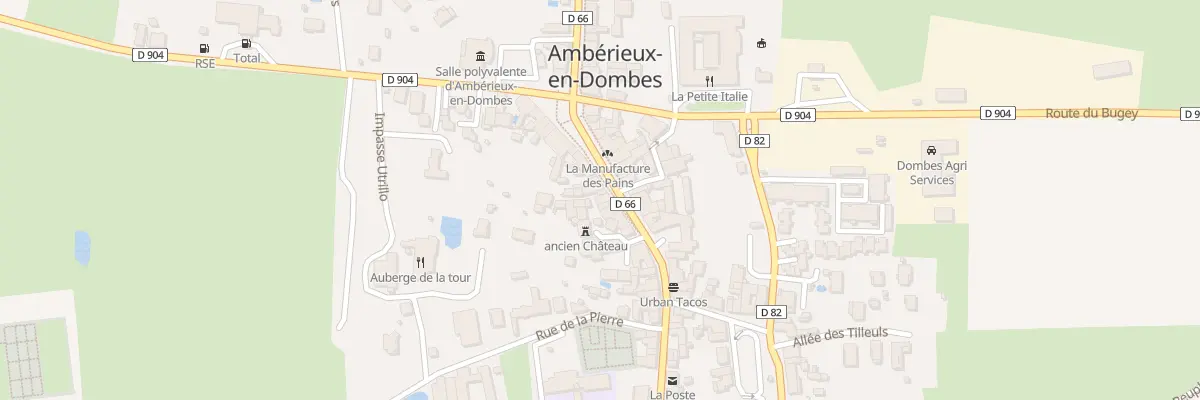 Plan du 81 Rue Gombette à Ambérieux-en-Dombes
