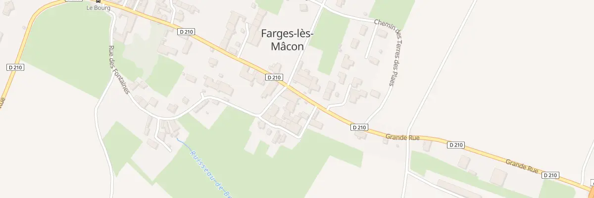 Plan du 9 Rue Grande Rue à Farges-lès-Mâcon