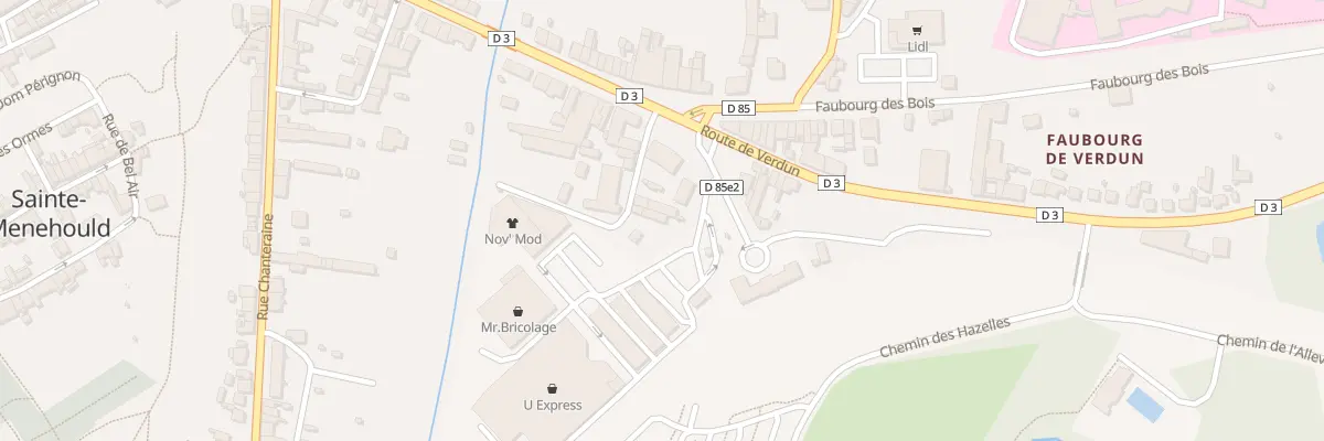 Plan du 9001 Imp des Hazelles à Sainte-Menehould