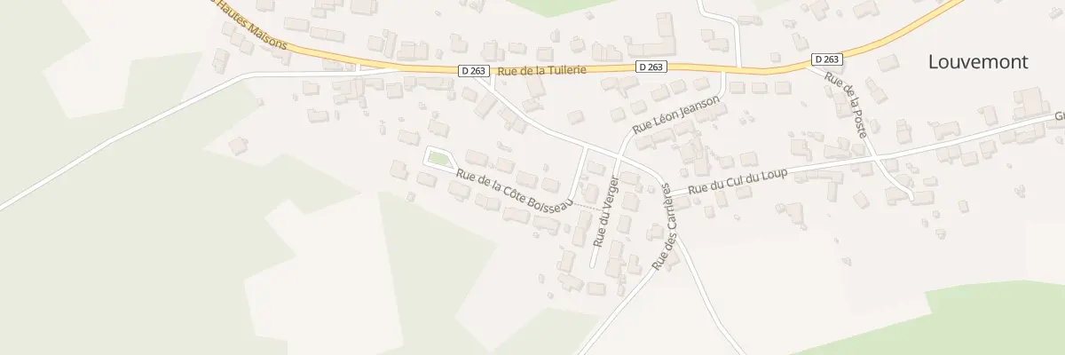 Plan du 4 Rue de la Cote Boisseau à Louvemont