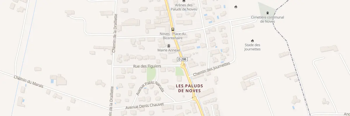Plan du 356 Av de la Republique Les Palud à Noves