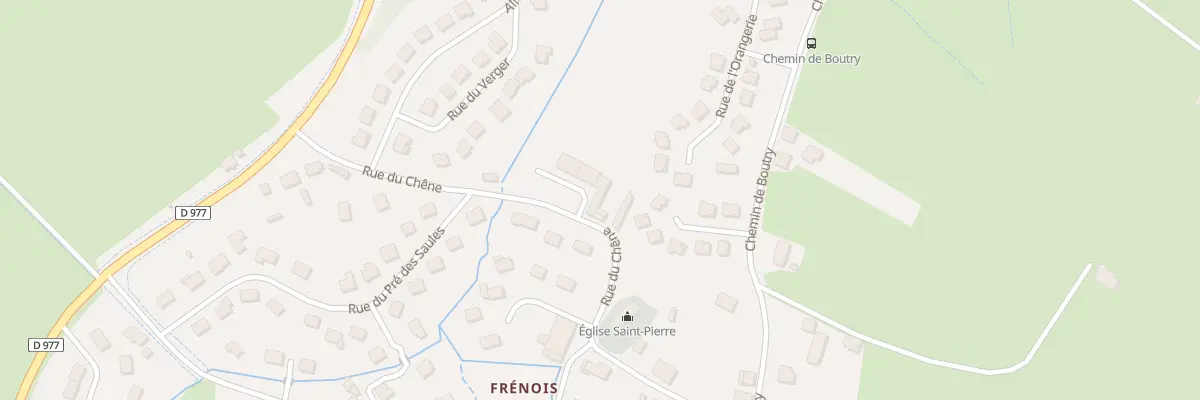 Plan du 19 Rue du Chene à Sedan