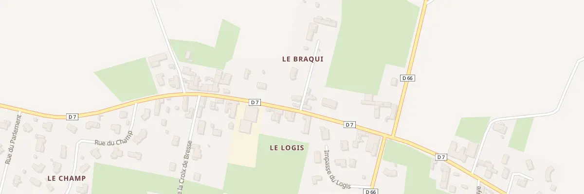 Plan du 168 Rue du Faubourg à Dompierre-sur-Chalaronne