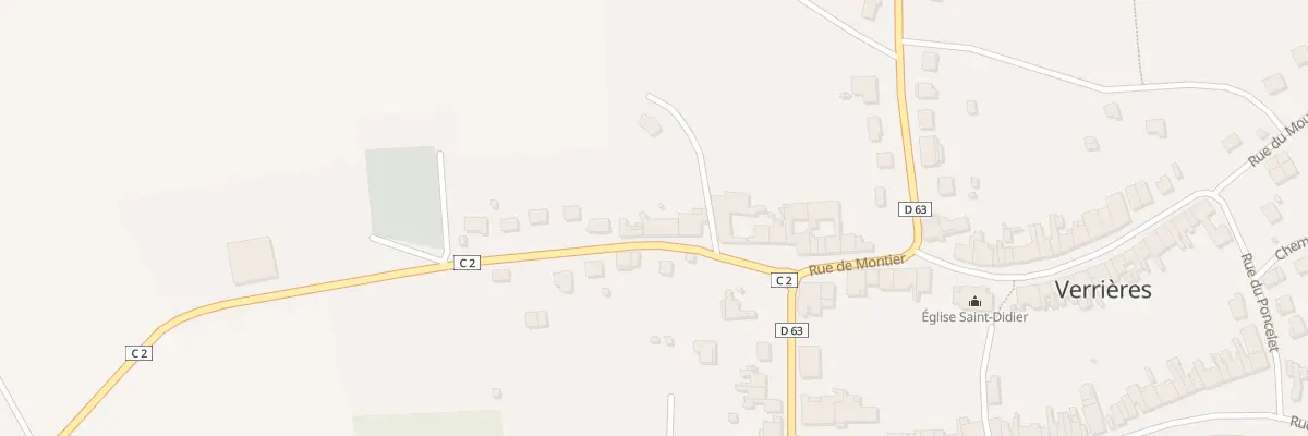 Plan du 18 Rue de la Louviere à Verrières