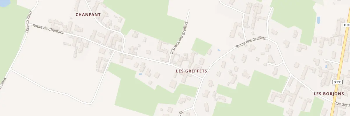Plan du 5311 Les Greffets à Manziat