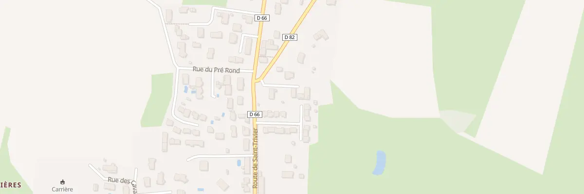 Plan du 3 Rte de la Dombes à Ambérieux-en-Dombes