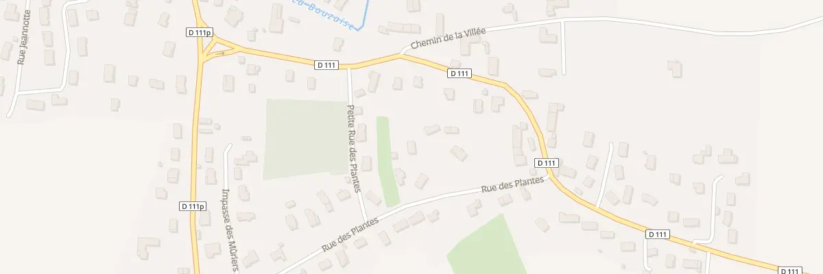 Plan du 13 Rue des Plantes à Combertault