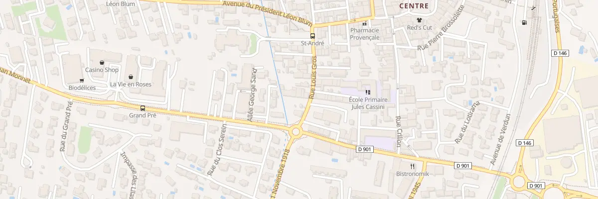 Plan du 138F Rue Louis Gros à Morières-lès-Avignon