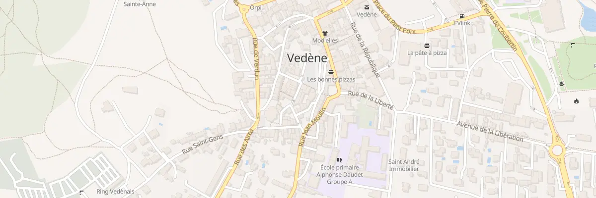 Plan du 46 Rue Roumpo Quieu à Vedène