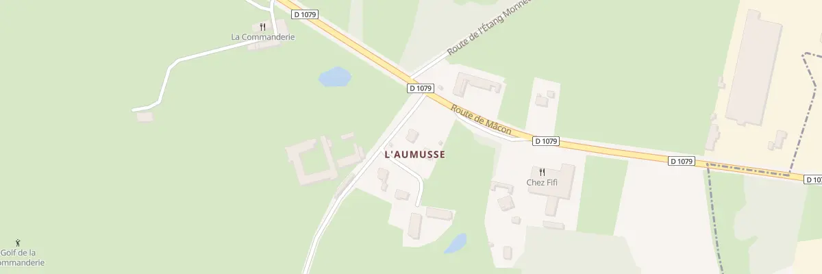 Plan du 970 Che de l’Aumusse à Crottet