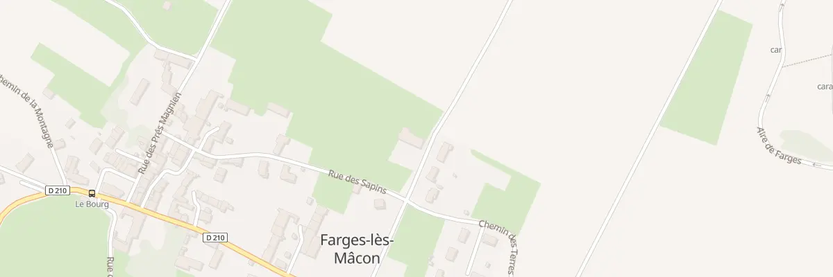 Plan du 11 Chem de la Benne à Farges-lès-Mâcon