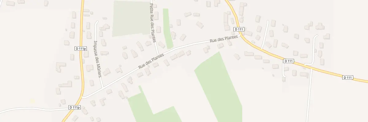 Plan du 24 Rue des Plantes à Combertault