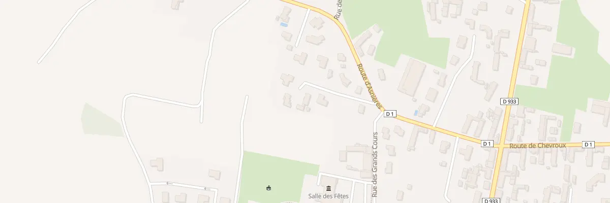Plan du 211C Rte d’Asnières à Manziat