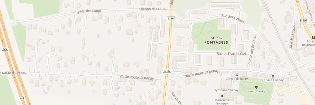 Plan du 568 Rte de Plottes à Tournus