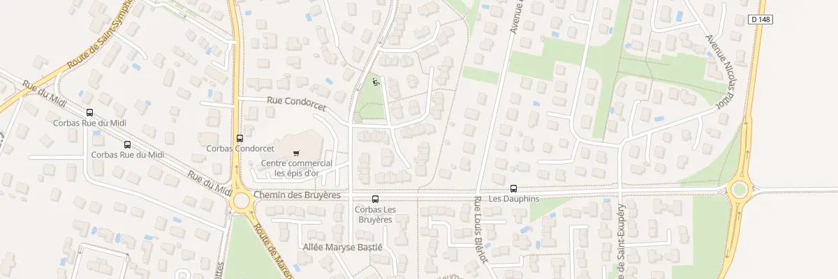 Plan du 36 Rue Pauline Kergomard à Corbas