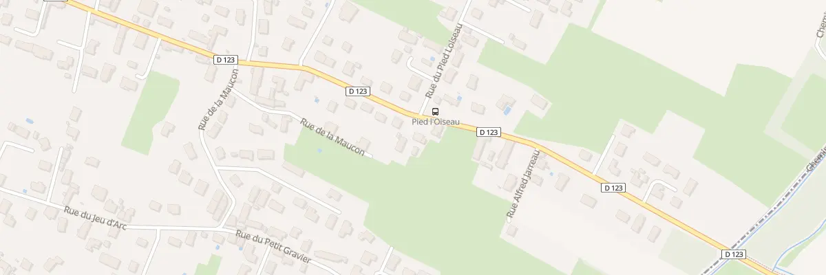 Plan du 46 Rue Alfred Jarreau à Saint-Marcel