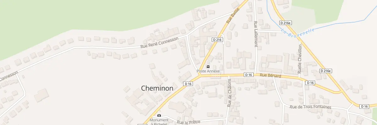 Plan du 1 Rue des Sablons à Cheminon