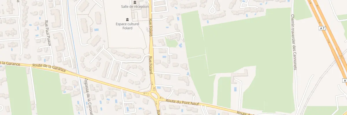 Plan du 664 Rue de Folard à Morières-lès-Avignon