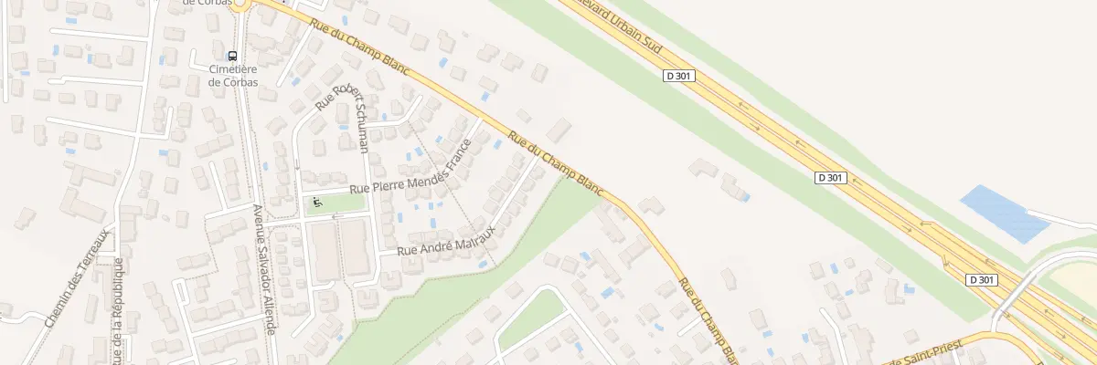 Plan du 38 Rue André Malraux à Corbas
