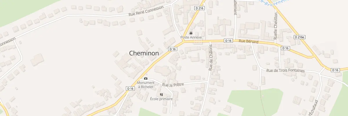 Plan du 6 Rue Basse à Cheminon