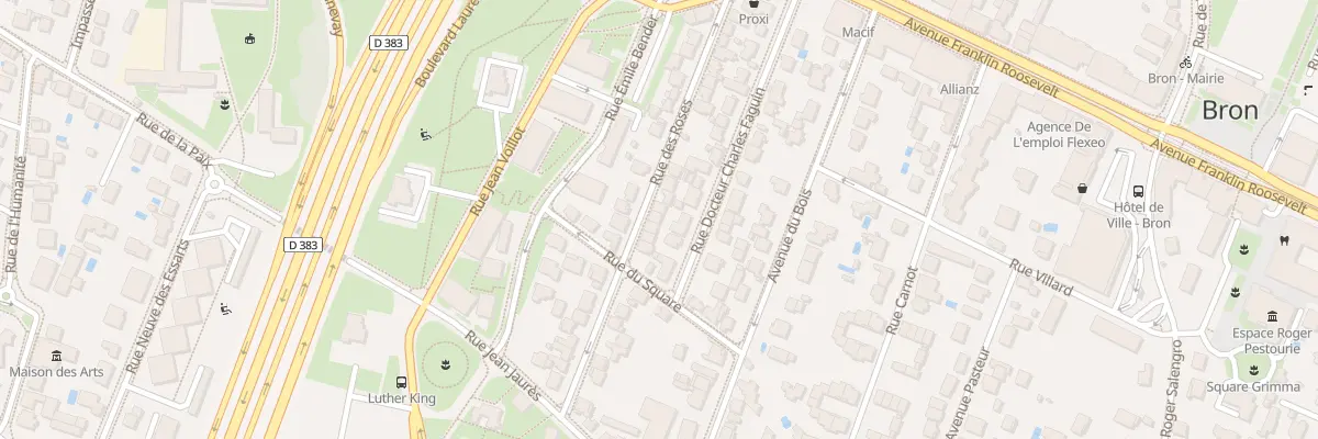 Plan du 31 Rue des Roses à Bron