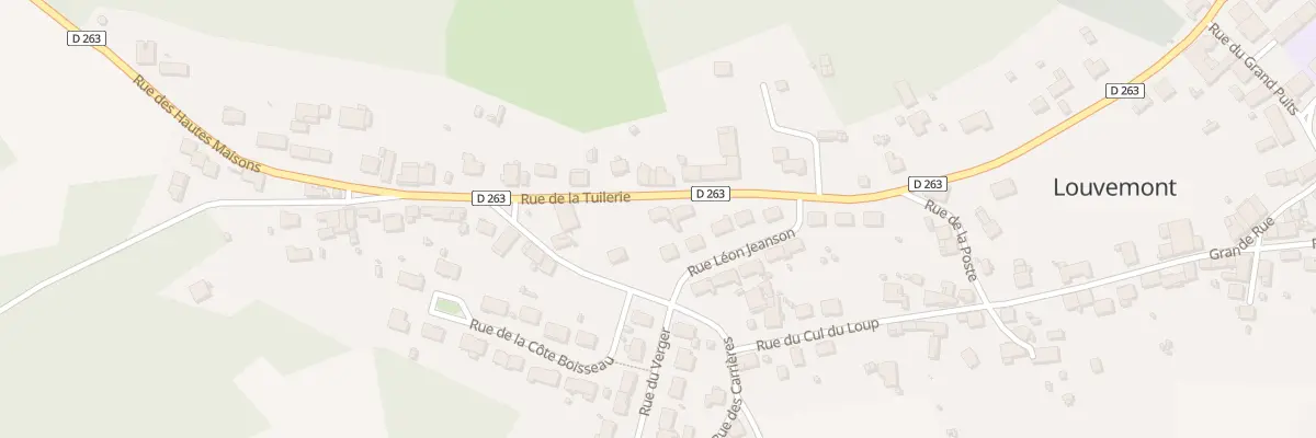 Plan du 19 Rue de la Tuilerie à Louvemont