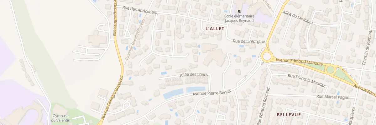 Plan du 198 Clos de l’Allet à Bourg-lès-Valence