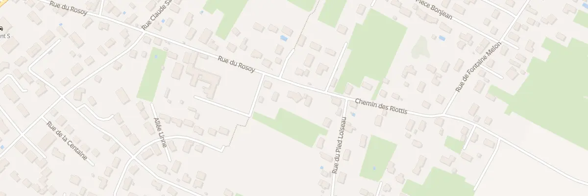 Plan du 42 Rue du Rosoy à Saint-Marcel