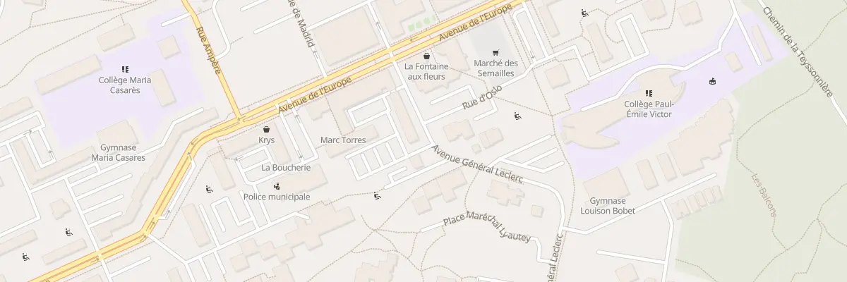 Plan du 22 Rue Jacques Prévert à Rillieux-la-Pape