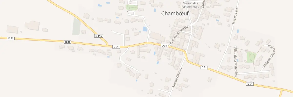 Plan du 19A Rue des Nouroys à Chambœuf
