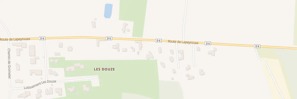 Plan du 5270 Les Douze à Saint-Jean-de-Thurigneux