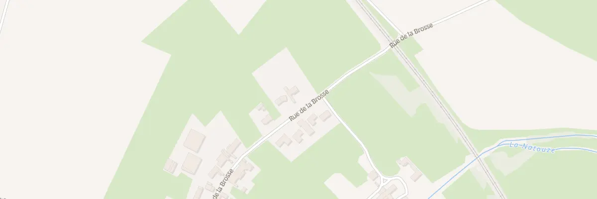 Plan du 1207 Rue de la Brosse à Boyer