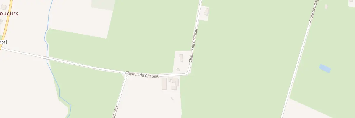 Plan du 533 Che du Château à Baneins