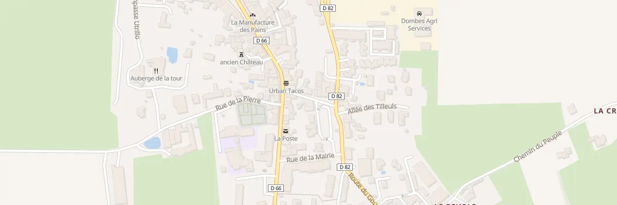 Plan du 25 Rue Pierre Cizel à Ambérieux-en-Dombes