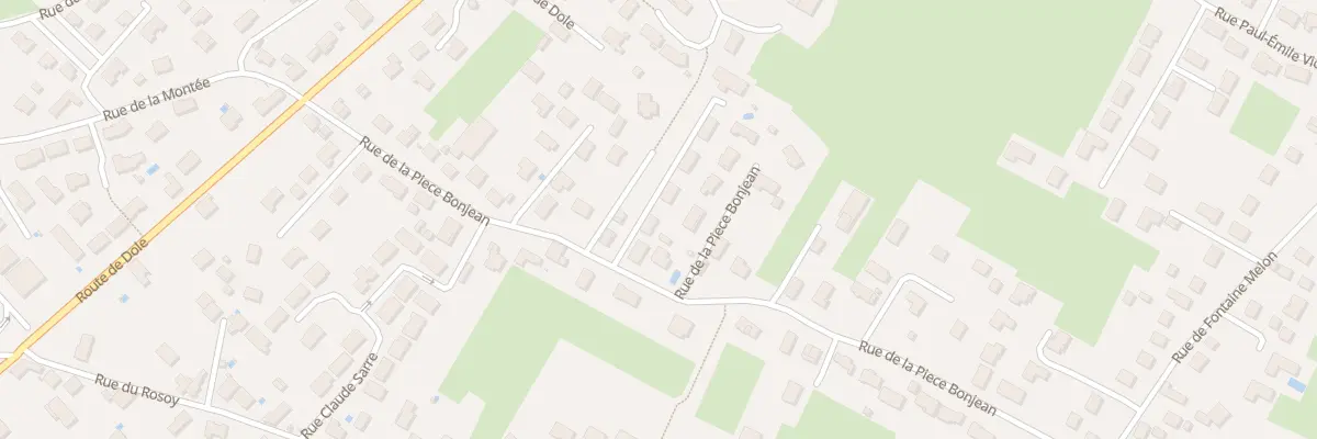 Plan du 21B Rue de la Pièce Bonjean à Saint-Marcel