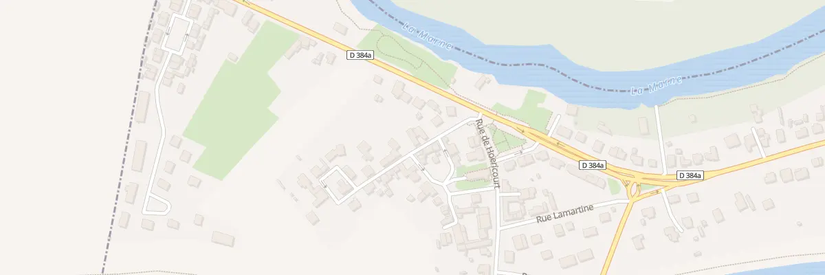 Plan du 6 Rue Pasteur à Valcourt