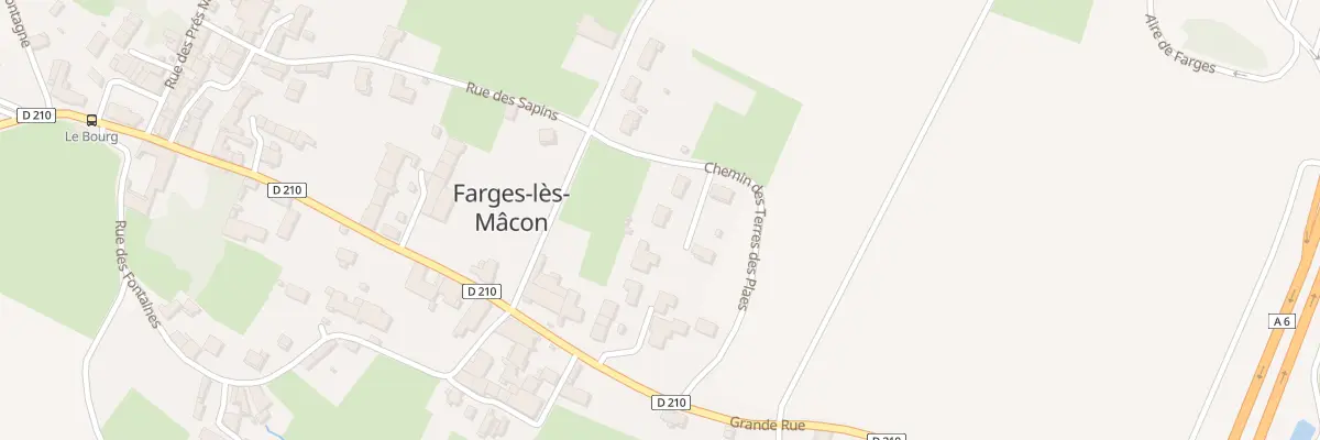 Plan du 4 Imp des Pivoines à Farges-lès-Mâcon
