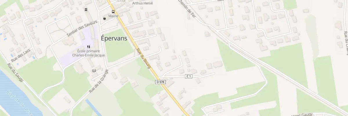 Plan du 5 Rue du 19 Mars 1962 à Épervans