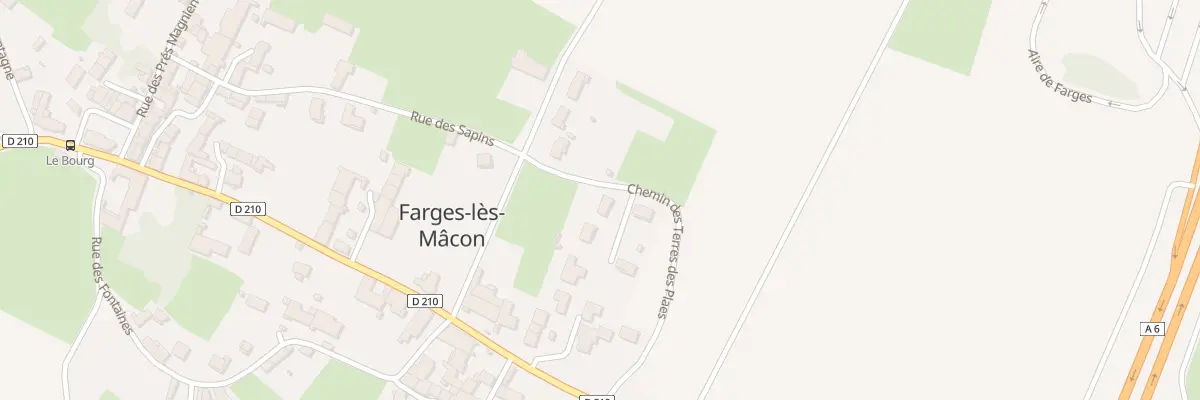 Plan du 2 Imp des Pivoines à Farges-lès-Mâcon