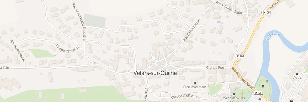 Plan du 2 Imp des Jardins à Velars-sur-Ouche