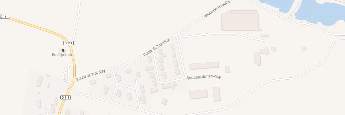 Plan du 4 Imp de Travoisy à Combertault