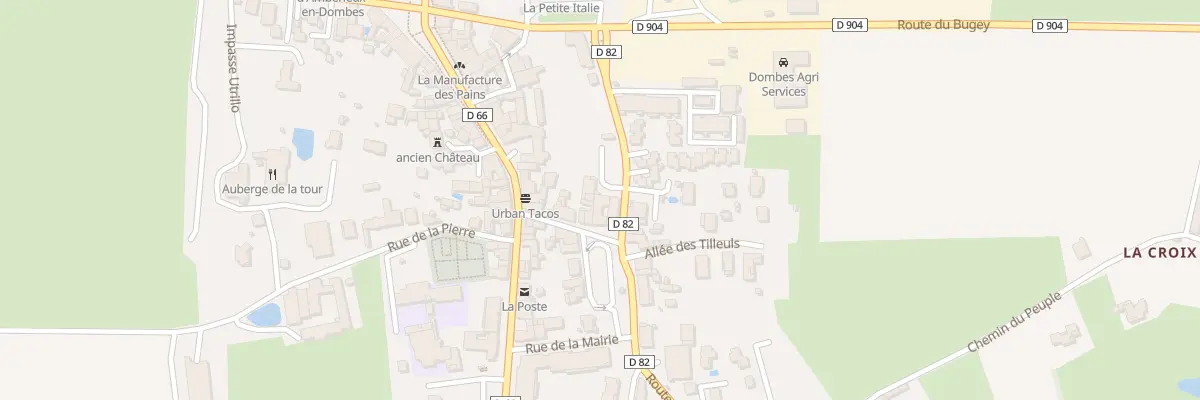 Plan du 48B Rue du Lavoir à Ambérieux-en-Dombes